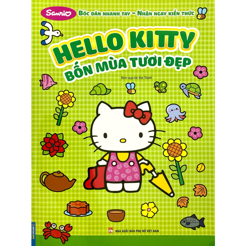 Hello Kitty Bốn Mùa Tươi Đẹp - Bóc Dán Nhanh Tay Nhận Ngay Kiến Thức
