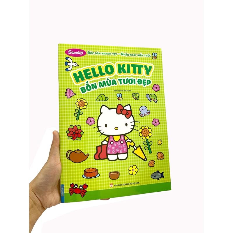 Hello Kitty Bốn Mùa Tươi Đẹp - Bóc Dán Nhanh Tay Nhận Ngay Kiến Thức