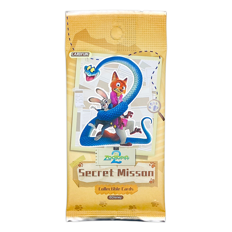 Card.Fun Card Bo Góc - Zootopia - Zootopia 2 - Secret Misson - UD12 (Giao Mẫu Ngẫu Nhiên)