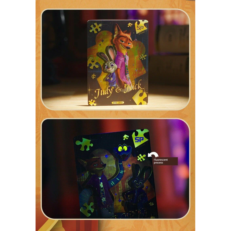 Card.Fun Card Bo Góc - Zootopia - Zootopia 2 - Secret Misson - UD12 (Giao Mẫu Ngẫu Nhiên)