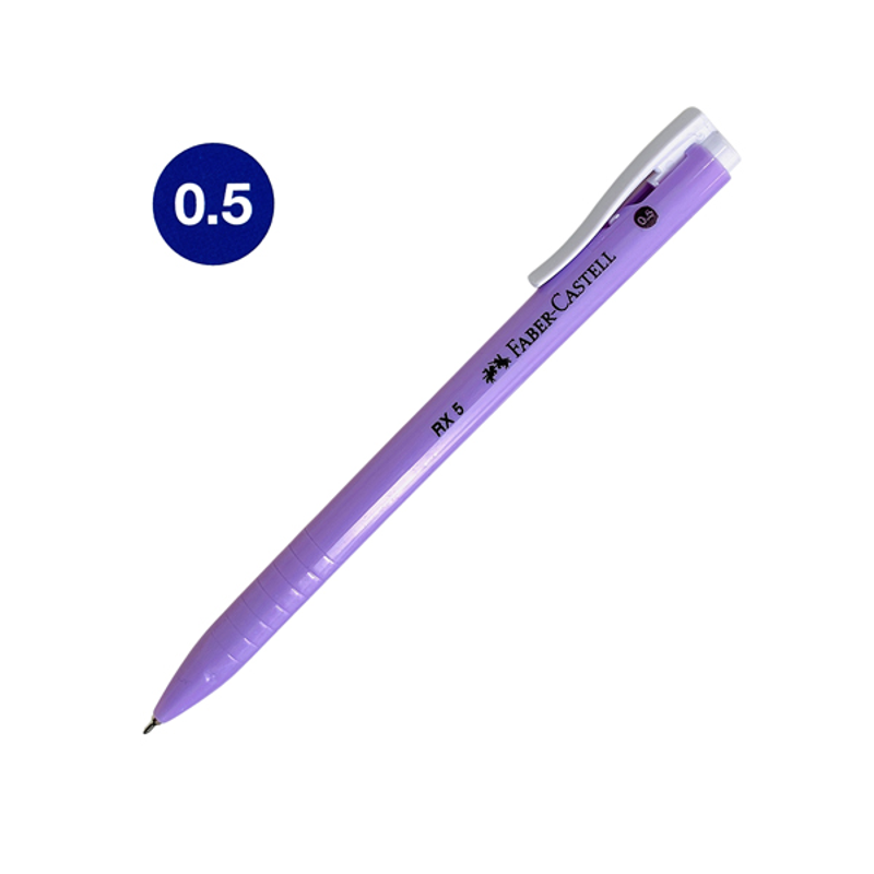 Faber-Castell - Viết Bi Rx5 0.5  Pastel Gn Mực Xanh(30 C/H)(0056-Cox)