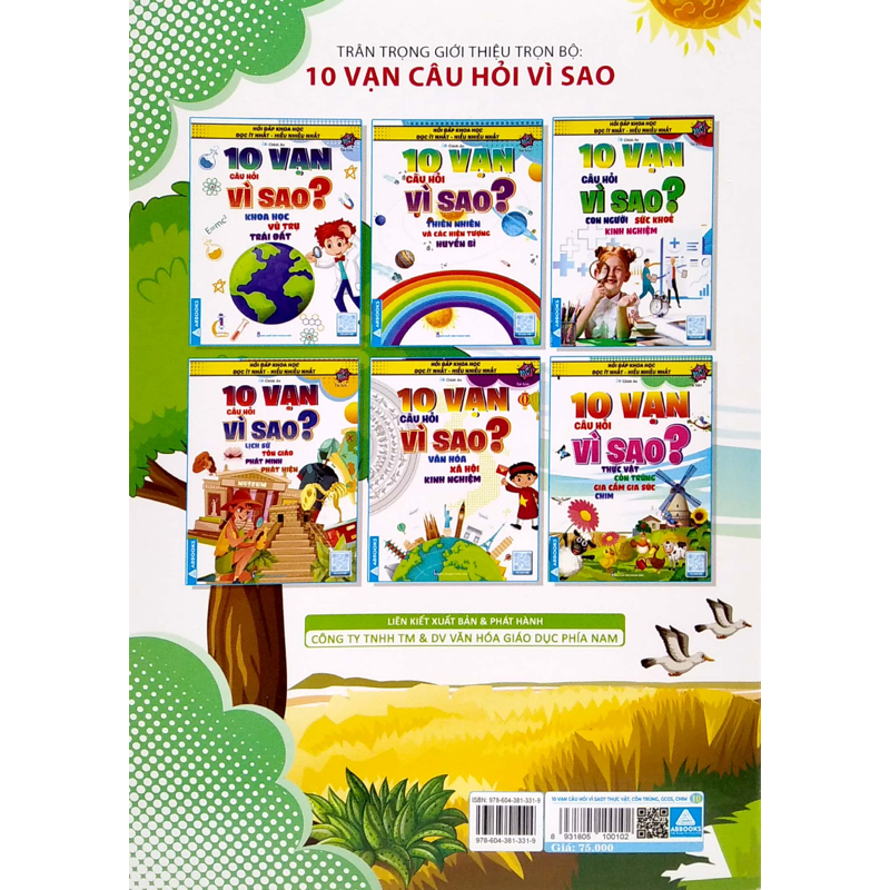 10 Vạn Câu Hỏi Vì Sao? Thực Vật - Côn Trùng Gia Cầm Gia Súc Chim