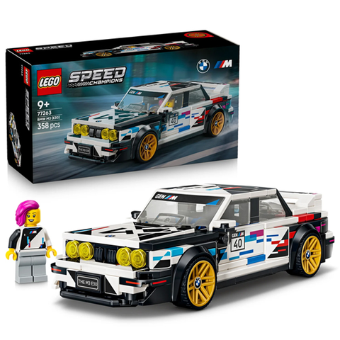 Lego Speed Champions Đồ Chơi Lắp Ráp Siêu Xe BMW M3 (E30) 77263
