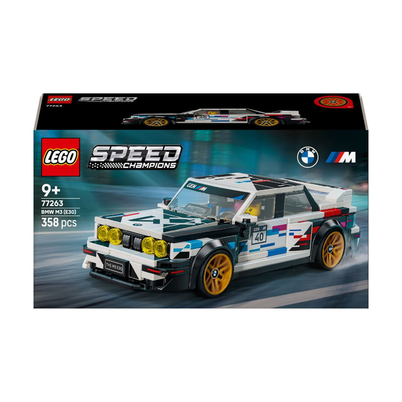 Lego Speed Champions Đồ Chơi Lắp Ráp Siêu Xe BMW M3 (E30) 77263