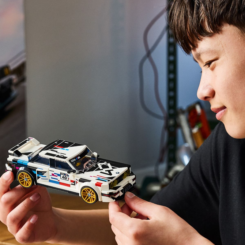Lego Speed Champions Đồ Chơi Lắp Ráp Siêu Xe BMW M3 (E30) 77263