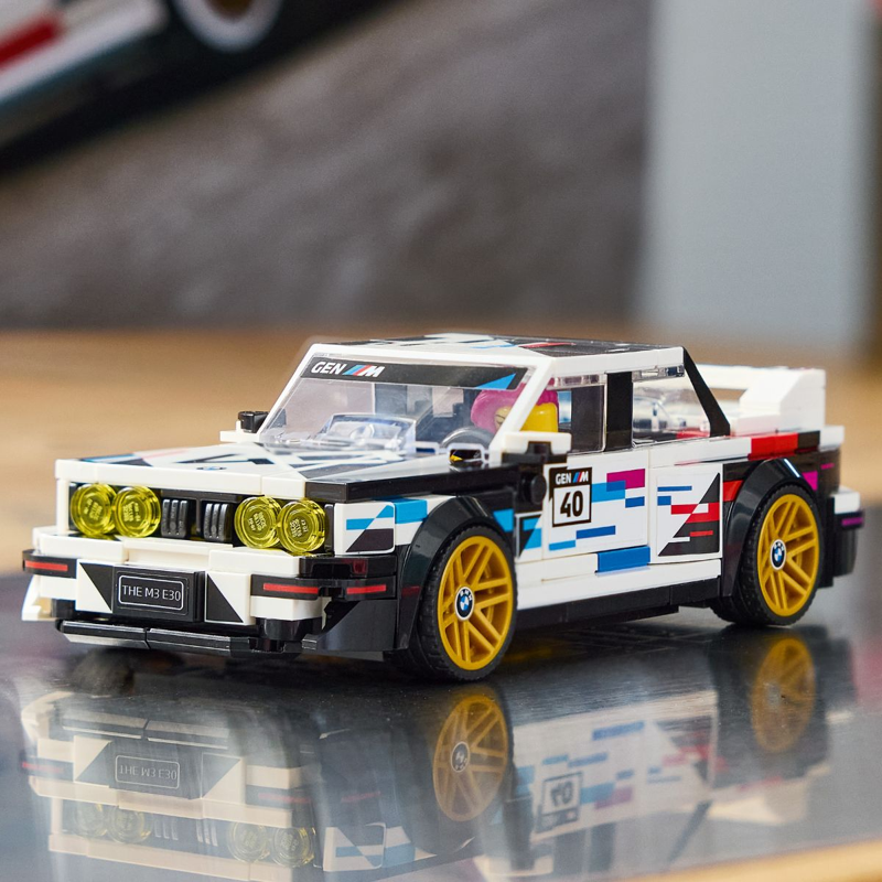 Lego Speed Champions Đồ Chơi Lắp Ráp Siêu Xe BMW M3 (E30) 77263