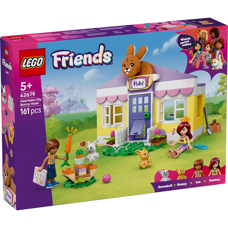 Lego Friends Đồ Chơi Lắp Ráp Khách Sạn Thỏ Tại Heartlake City 42679(vta)