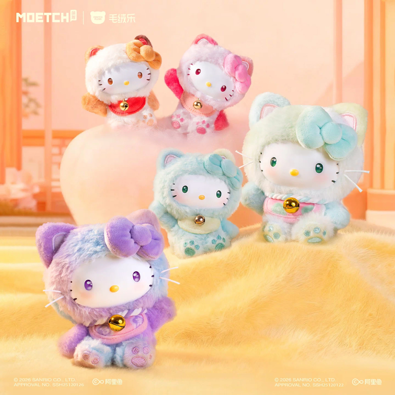 Moetch - Đồ Chơi Sưu Tầm - Hello Kitty - Meow Blessing Series -Mp12 (Giao mẫu ngẫu nhiên)