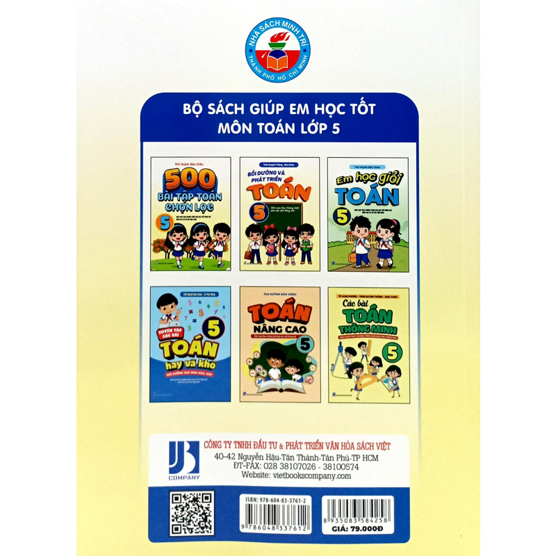 500 Bài Tập Toán Chọn Lọc 5 (Bs Theo Chương Trình Giáo Dục Phổ Thông Mới)