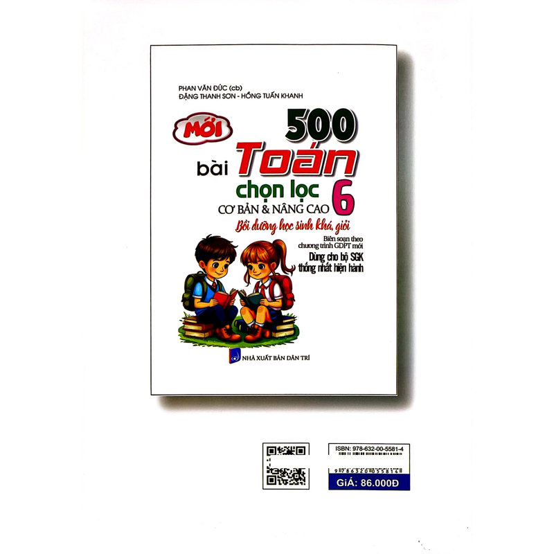 500 Bài Toán 6-Chọn Lọc Cb Và Nc (Dùng Cho Bộ SGK Thống Nhất Hiện Hành)