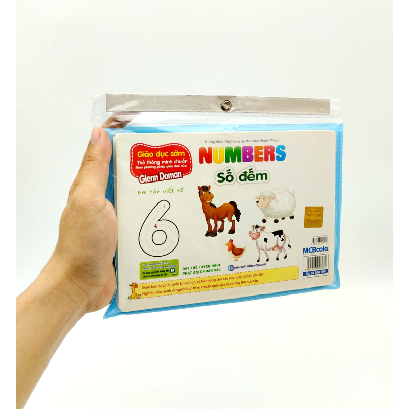 Thẻ Thông Minh Chuẩn Theo Phương Pháp Giáo Dục Của Glenn Doman - Số Đếm