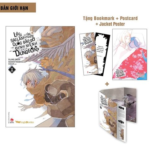 Liệu Có Sai Lầm Khi Tìm Kiếm Cuộc Gặp Gỡ Định Mệnh Trong Dungeon - Tập 11 (Bản giới hạn)