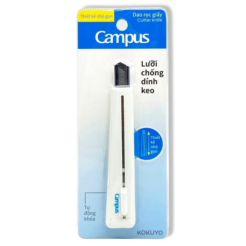 Campus - Dao Rọc Giấy (Cutter Campus Branding) Ct-100c-W Màu Trắng (H12)