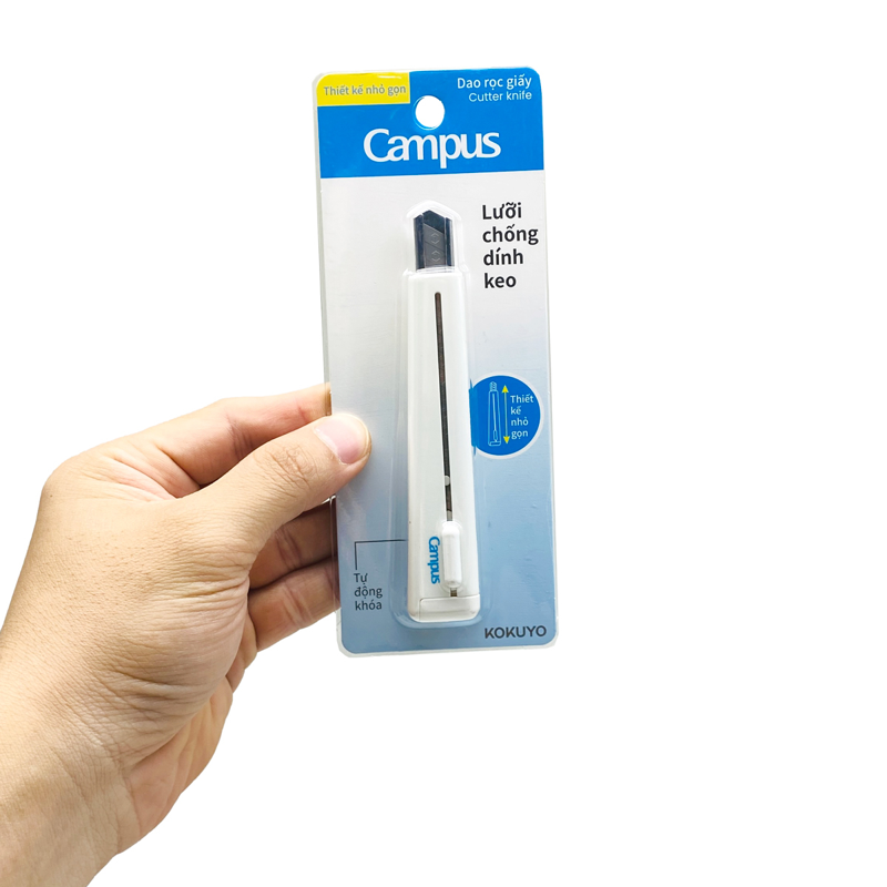 Campus - Dao Rọc Giấy (Cutter Campus Branding) Ct-100c-W Màu Trắng (H12)