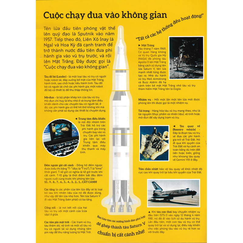 Sách Dán Hình Thông Minh - Vũ Trụ (Tặng Kèm Poster Hệ Mặt Trời)