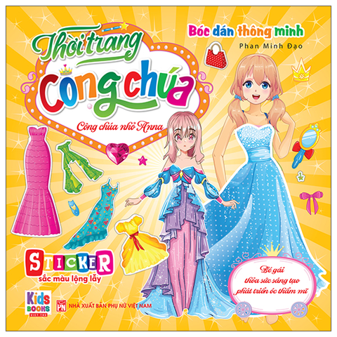 Bóc Dán Thông Minh Thời Trang Công Chúa - Công Chúa Nhỏ Anna