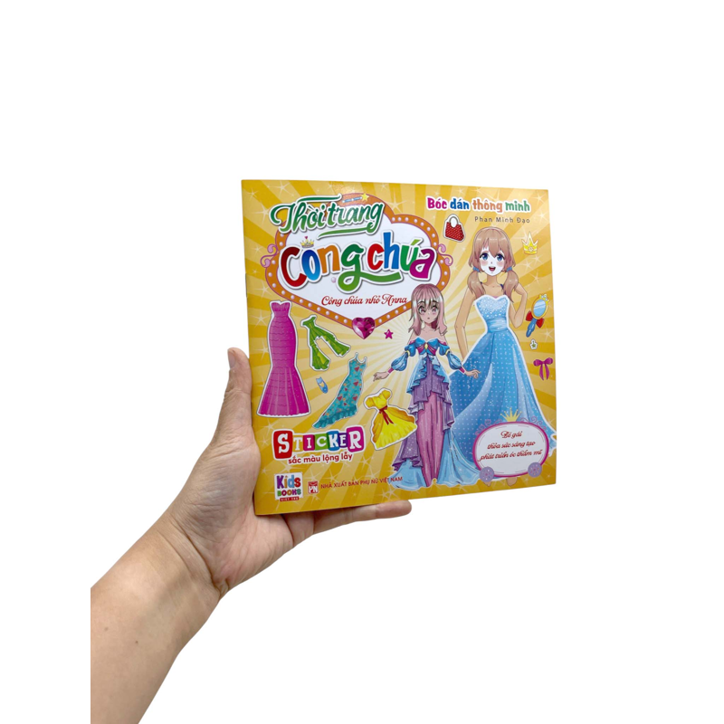 Bóc Dán Thông Minh Thời Trang Công Chúa - Công Chúa Nhỏ Anna