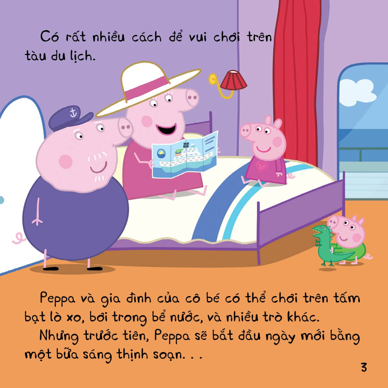 Thế Giới Diệu Kì Của Peppa Pig-Kì Nghỉ Trên Du Thuyền Của Peppa