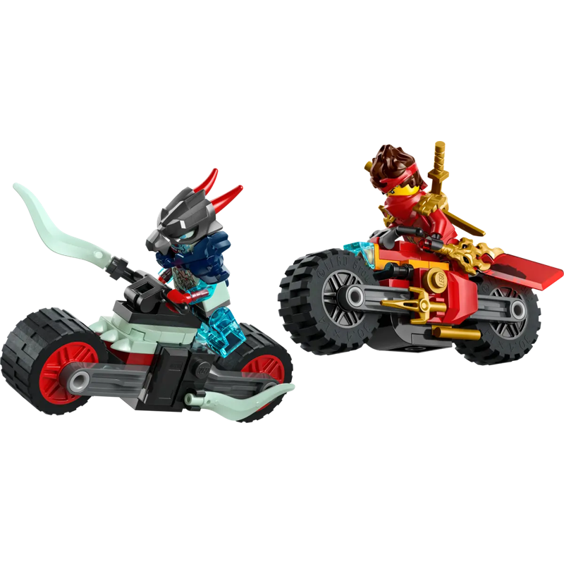 Lego Ninjago Đồ Chơi Lắp Ráp Bộ Đôi Xe Đua Tốc Độ Của Kai 71838