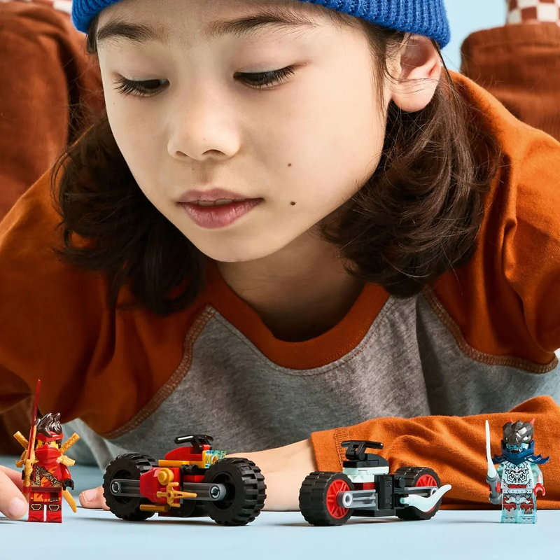 Lego Ninjago Đồ Chơi Lắp Ráp Bộ Đôi Xe Đua Tốc Độ Của Kai 71838
