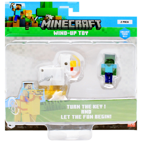 Minecraft PMI Đồ Chơi Minecraft Dây Cót Chicken Jockey CHI/MC1014