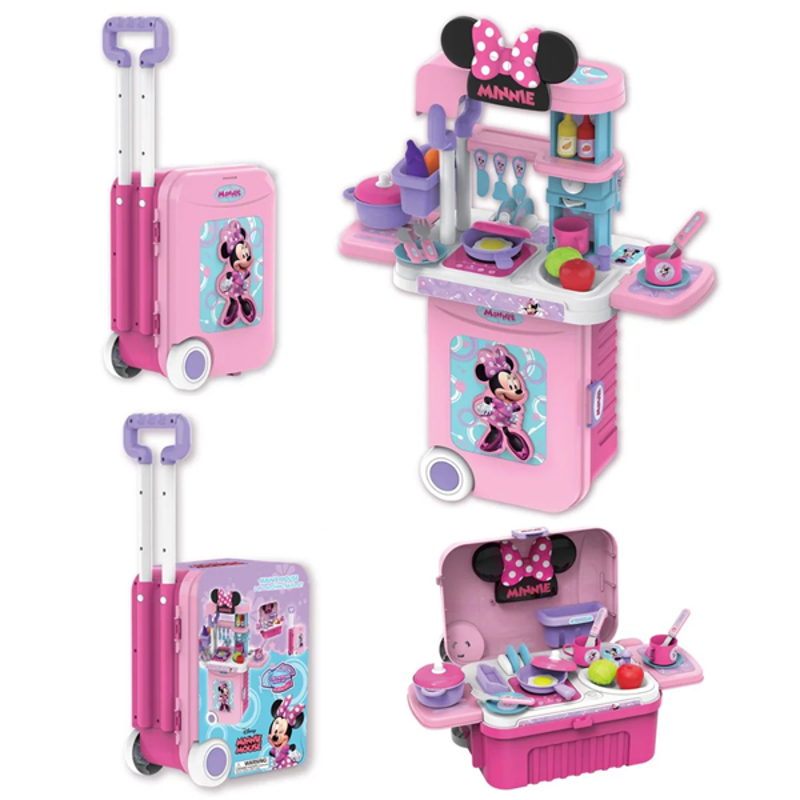 Sweet Heart Đồ Chơi Nhà Bếp Dáng Vali 3 Trong 1 Minnie Sh10089