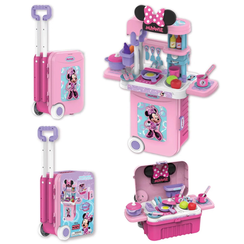 Sweet Heart Đồ Chơi Nhà Bếp Dáng Vali 3 Trong 1 Minnie Sh10089
