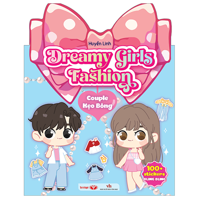 Dreamy Girls Fashion - Couple Kẹo Bông (100+ Stickers Bling Bling)