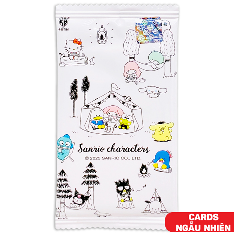 Kabao Card Bo Góc Sanrio Polaroid Card Collection Edition 2 BS28 (Giao Mẫu Ngẫu Nhiên)