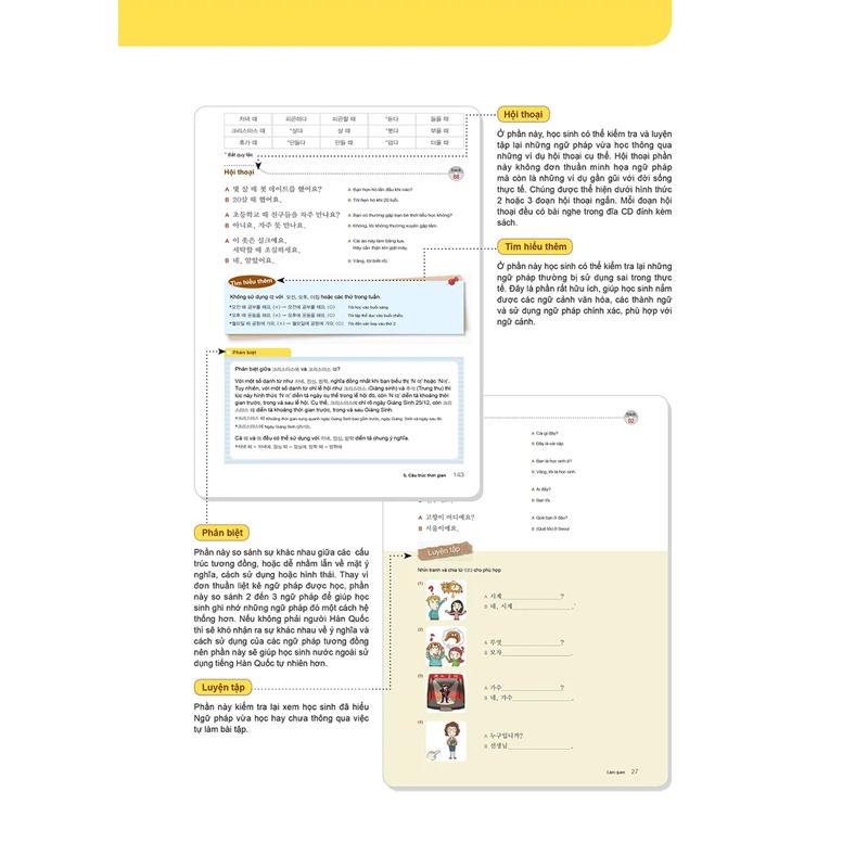 Ngữ Pháp Tiếng Hàn Thông Dụng - Sơ Cấp - Korean Grammar In Use - Beginning (Phiên Bản Mới)