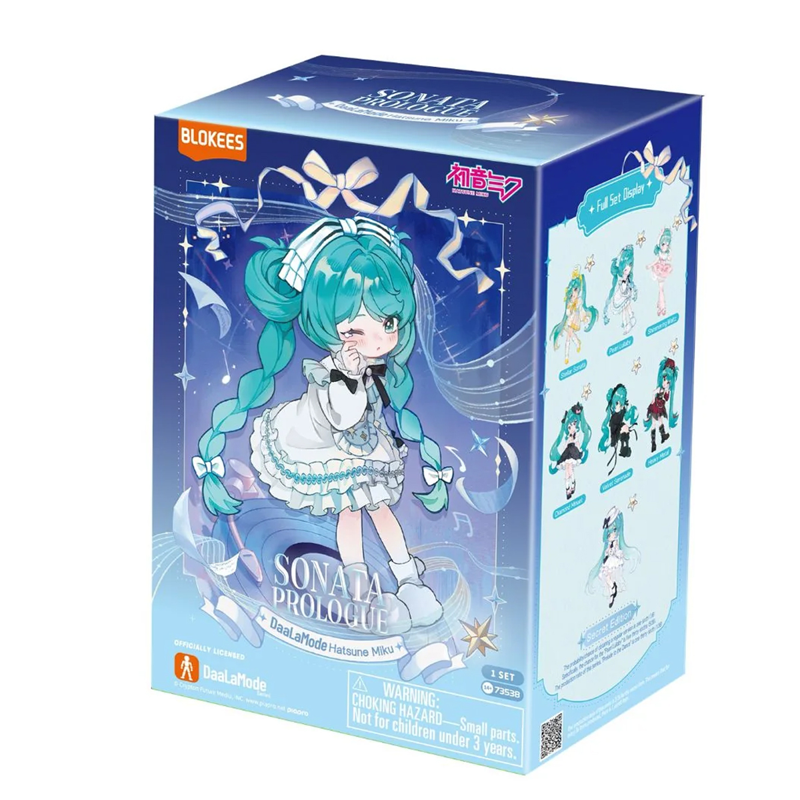 Blokees Mô Hình Trang Trí - Hatsune Miku - Daalamode Series - Sonata Prologue- EK09 (Giao mẫu ngẫu nhiên)