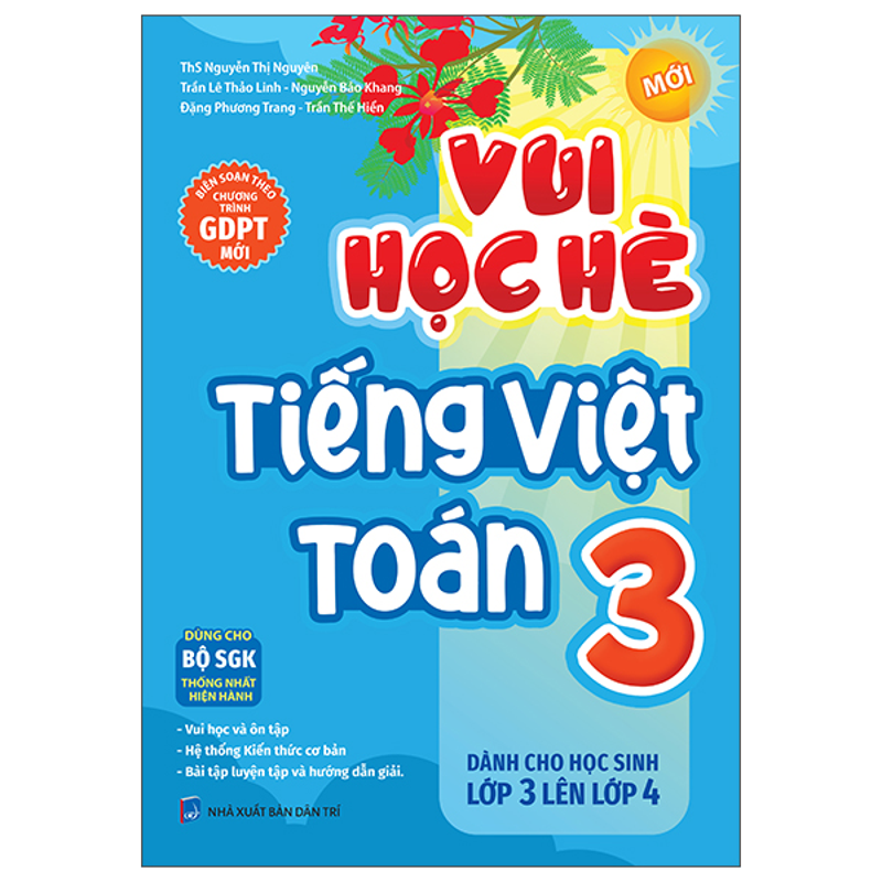 Vui Học Hè Tiếng Việt Toán 3-Dành Cho Học Sinh Lớp 3 Lên Lớp 4
