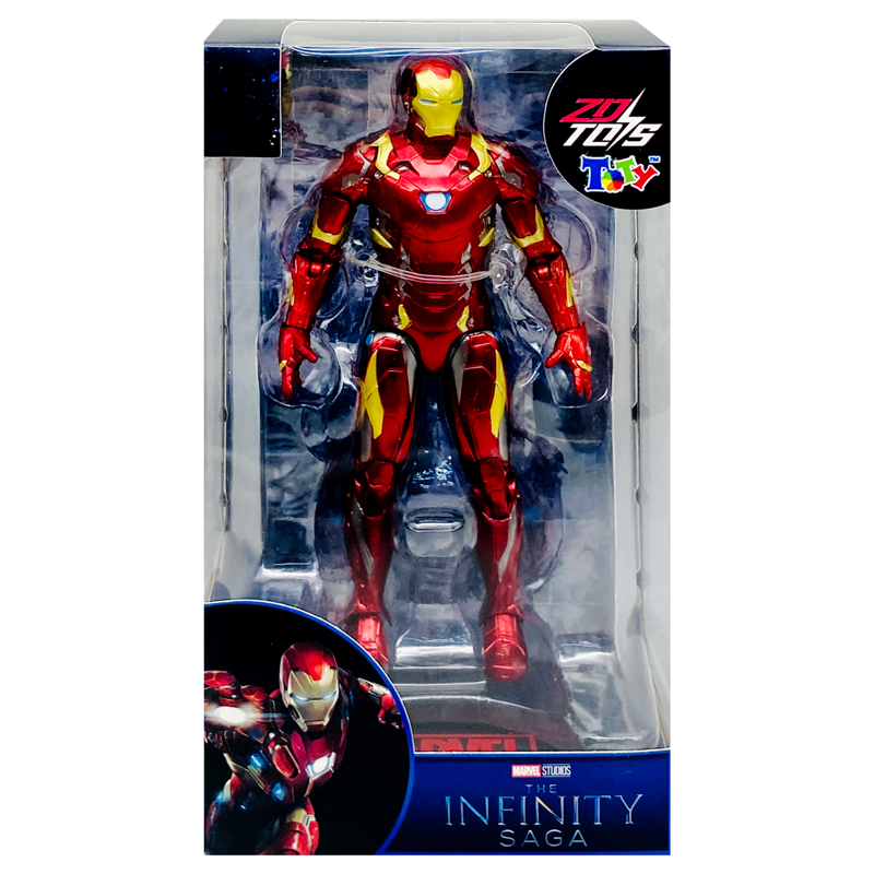 Zd Toys Mô Hình Marvel Iron Man Mk46 With Plastic Holder  Zm36