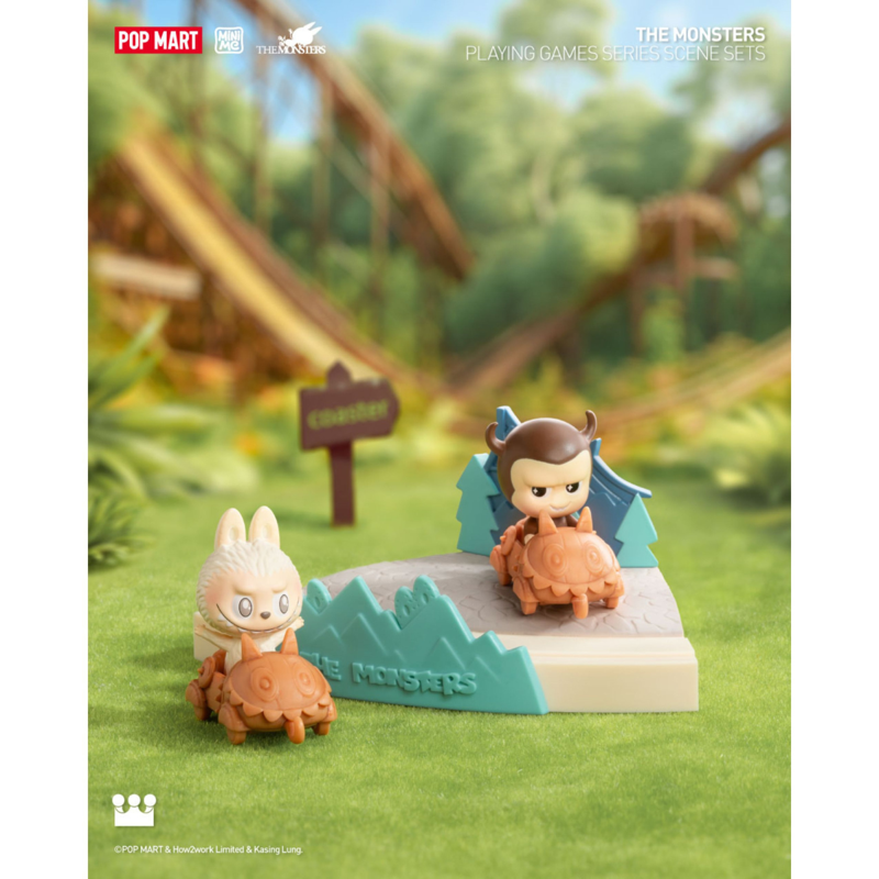Pop Mart - Mô Hình The Monsters Playing Games Series Scene Sets (Giao mẫu ngẫu nhiên)