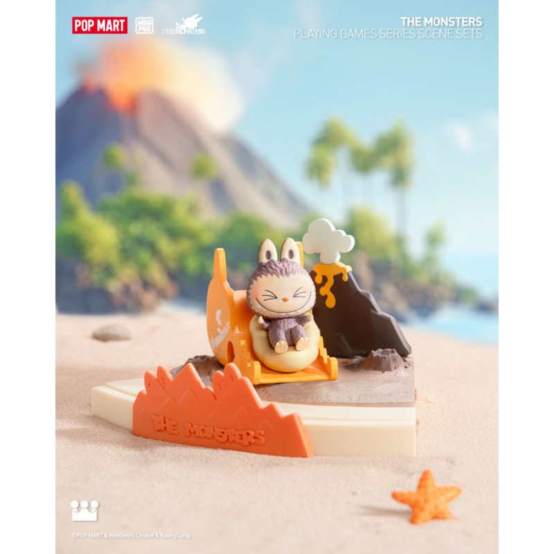 Pop Mart - Mô Hình The Monsters Playing Games Series Scene Sets (Giao mẫu ngẫu nhiên)