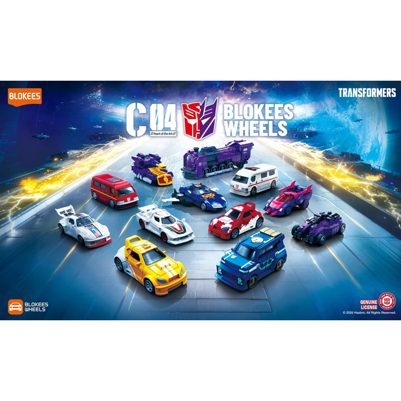 Blokees Mô Hình Transformers - Wheels C04 Heart of the Ark ET68 (Giao mẫu ngẫu nhiên)