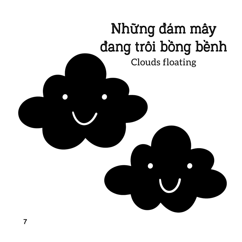 Sách Kích Thích Thị Giác - Em Bé Thấy Gì? - Những Thứ Thân Quen