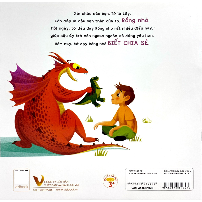 Bí Kíp Luyện Rồng - Cùng Rồng Nhỏ Học Điều Hay - Biết Chia Sẻ