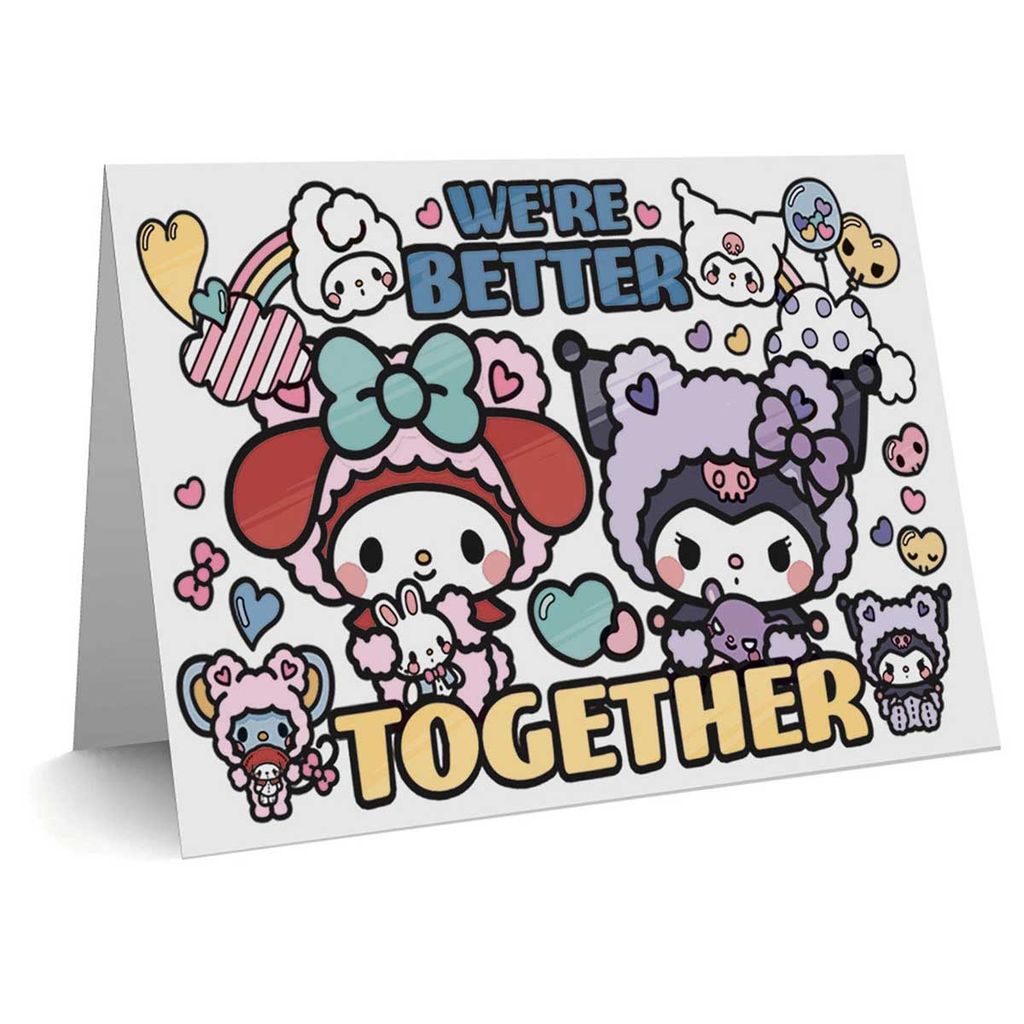 Hello Kitty and Friends - Colour-Your-Own Greeting Cards and Gift Tags
