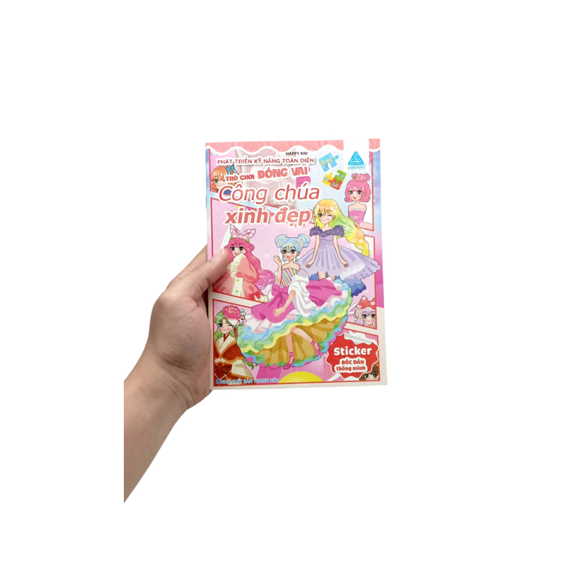 Sticker Phát Triển Kỹ Năng Toàn Diện - Trò Chơi Đóng Vai - Công Chúa Xinh Đẹp