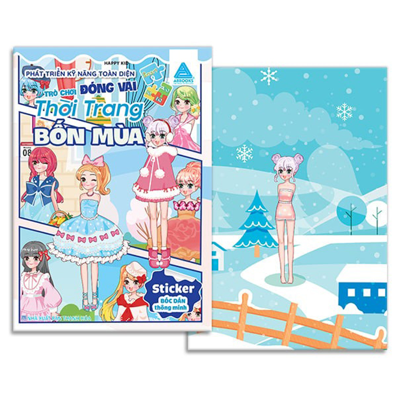 Sticker Phát Triển Kỹ Năng Toàn Diện - Trò Chơi Đóng Vai - Công Chúa Xinh Đẹp