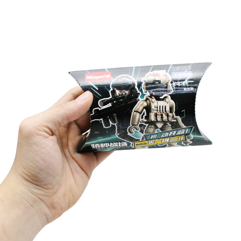 Hộp Mù Lắp Ráp Nhân Vật Lực Lượng Đặc Nhiệm Wangao-588007
