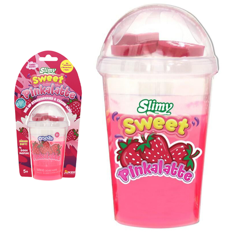 Slimy Slimy Latte Dâu Hồng Ngọt Ngào Màu Hồng 20271231/33528a/Pk
