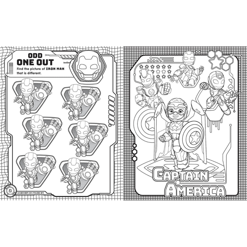 Iron Man And His Awesome Friends - Activity Fun Pack