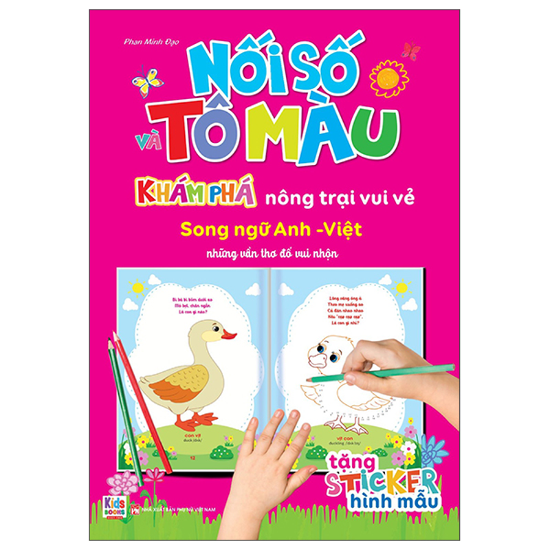 Nối Số Thơ Và Tô Màu Khám Phá Đại Dương Huyền Bí - Thế Giới Loài Chim (SN)