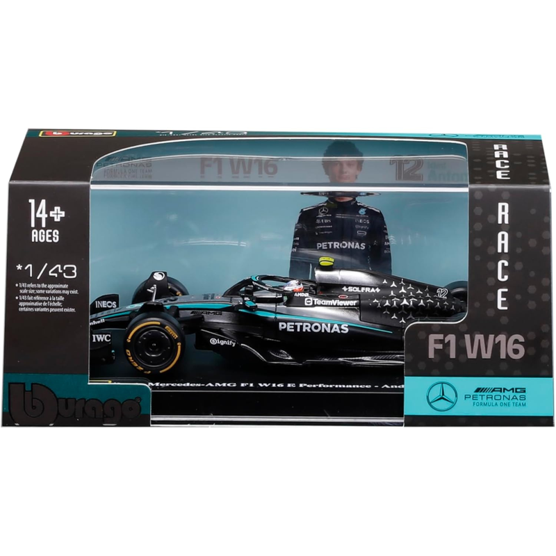 Maisto Xe Đua F1 1:43 Mercedes-Amg F1 W16 E Performance (2025) 63-18-38237 (Vta)