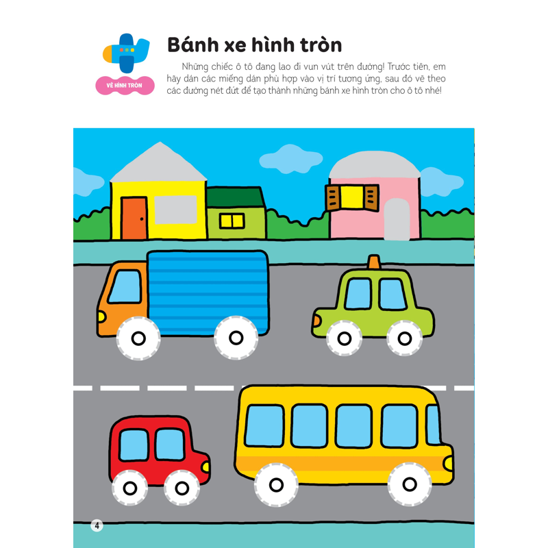 Hình Dán Thông Minh Giúp Bé Làm Quen Với Toán Học - Cây Nấm Của Thỏ Con