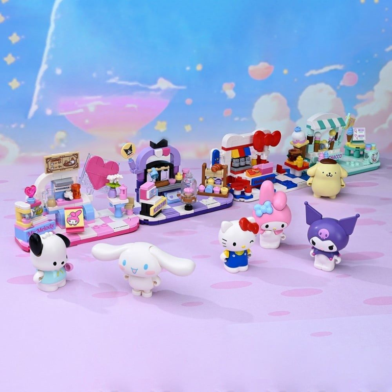 Keepplay - Hộp Mù Sanrio - Characters Restaurant DZ0203 (Giao mẫu ngẫu nhiên)