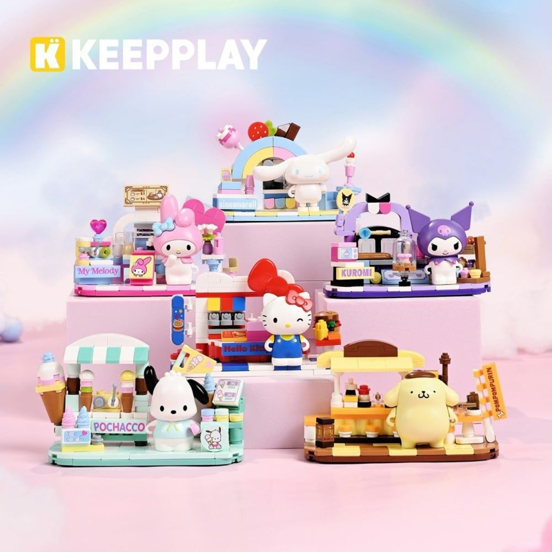 Keepplay - Hộp Mù Sanrio - Characters Restaurant DZ0203 (Giao mẫu ngẫu nhiên)