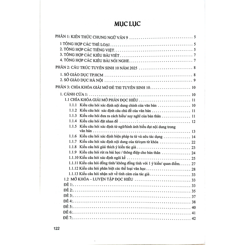 Cẩm Nang Ngữ Văn 9, Học Đúng Thi Đạt _ ... Lớp 10 ( Dùng Chung 3 Bộ)